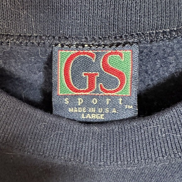 VTG Notre Dame Fighting Irish GS Sport Sweatshirt NCAA Crewneck Mens Size Large - Picture 3 of 6